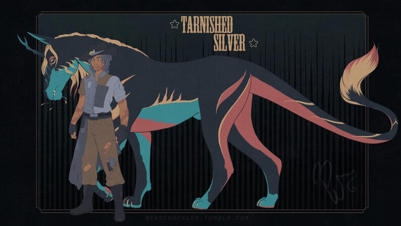 Promotional image for Original Comic Tarnished Silver