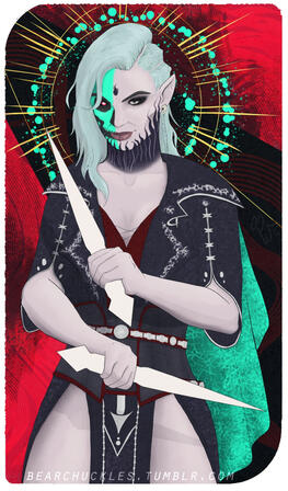 BG3 OC Amanita (Dark Urge Spore Druid)