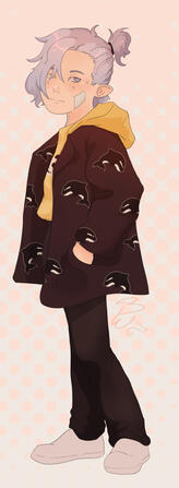 Original character Jin de Riva (young)